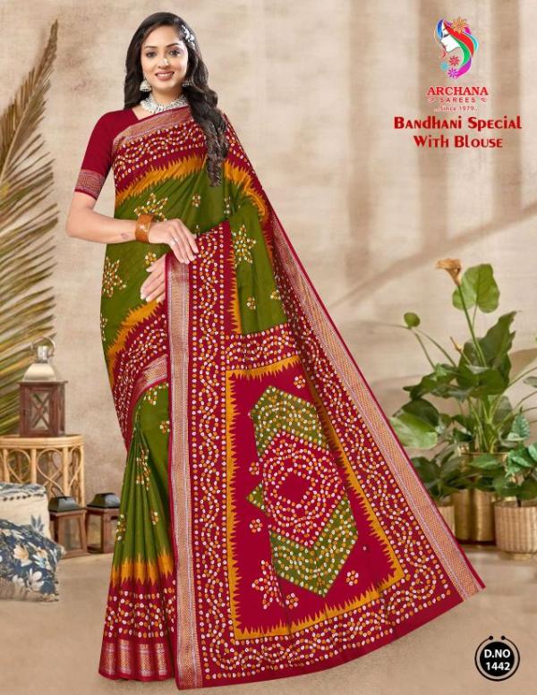 Archana Bandhani Special – Cotton sarees